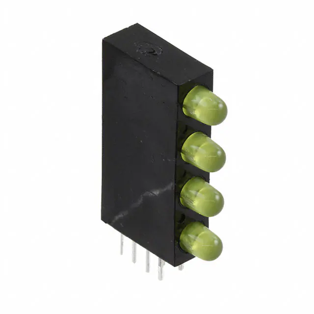 QLA874B-4Y QT Brightek (QTB)  LED - Circuit imprimé Indicateurs Réseaux Barres lumineuses Graphiques à barres